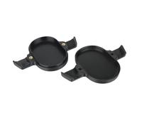 Helilyco Staffa fissa in PLA resistente per Xiaomi Tag, supporto sicuro per bici 7,5 x 5,5 x 1 cm, supporto antifurto facile da installare per equitazione nero