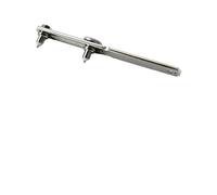 Helilyco Strumento di rimozione della cassa posteriore regolabile con 2 artigli per la riparazione di orologi in acciaio inossidabile chiave orologiaio