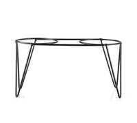 Helilyco Supporto per gocciolatore di caffè in metallo per versare sopra i filtri del caffè, argento/nero/rame, compatibile con, Kalita, e per altri produttori di birra a goccia