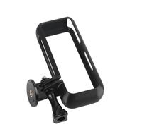 Helilyco Telaio protettivo in silicone per Insta360 X4 Air, custodia estesa verticale orizzontale con adattatore da 1/4 di montaggio, nero