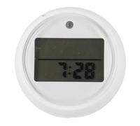 Helilyco Termometro digitale impermeabile per bagnoschiuma e timer con design galleggiante, grado di protezione IP67, display a LED per monitoraggio della temperatura e della durata nella terapia a