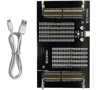 Helilyco Tester portatile USB alimentato per computer portatile DDR4 DDR5, per modulo di memoria diagnostica resistore PCB e analisi dei guasti del circuito