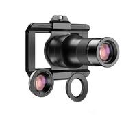 Helilyco TM6X - Teleobiettivo macro da 150 mm con zoom 6x per smartphone, include oculare monoculare e anello adattatore, compatibile con la maggior parte dei telefoni