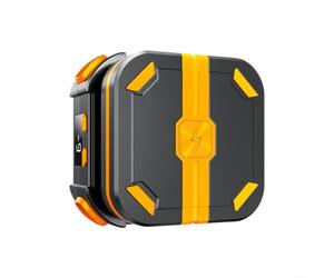 Helilyco Ventola di raffreddamento ricaricabile del telefono cellulare 2000mAh, radiatore intelligente dell'ingranaggio di AI per il nero di gioco dello smartphone