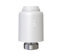 Helilyco Wifi Smart - Valvola termostatica per radiatore, M30 x 1,5, controllo programmabile del riscaldamento con rilevamento finestra aperta, funziona per app Tuya e Life