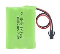 HELINAZI Batteria ricaricabile Batteria NI-MH AAA da 7,2 V 800 mAh con connettore SM-2P