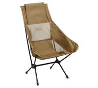 Helinox Chair Two - Sedia da campeggio ultraleggera, con schienale alto, pieghevole, colore: marrone chiaro