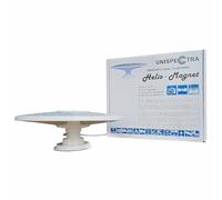 HELIO - Magnet Antenna Digitale omnidirezionale amplificata HD TV Antenna ad alta guadagno 33dB. DVB-T2 UHF FM DAB. 12V / 24V / 5V USB. Ideale per camper camper roulotte barca di Unispectra®