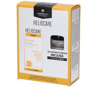 Heliocare 360° 100+ Gel Cream Con Jaluronius Cream Inclusa 15 ml Set