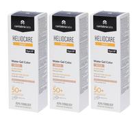 Heliocare 360 Color Water Gel Tonalità Beige SPF 50+ 3x50 ml Gel
