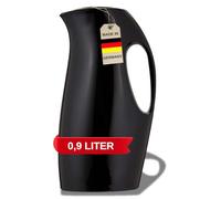 Helios Ciento Thermos nero 0,9 l - 6h caldo - Mantiene le bevande calde e fredde - Design elegante con manico ergonomico - Facile da pulire