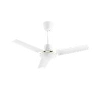 Helios DVW 140 Deckenventilator - Metall, weiß 3-Blatt-Laufrad, 1400 mm - 08649