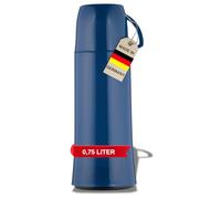 Helios Elegance - Bottiglia isolante, 0,75 l, colore: Blu