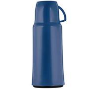 Helios Elegance - Thermos blu tortora, 1,0 l, per 6 ore, mantiene le bevande calde e fredde, design robusto, ideale per i viaggi
