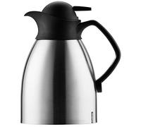 Helios Enduro Push caraffa, in Acciaio Inox Opaco, Acciaio Inossidabile, Stainless Steel Matt, 1,0 L