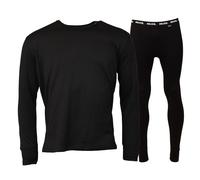 Helios Essential, biancheria intima da sci, uomo, nero L(52) Black