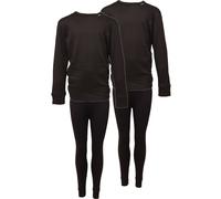 Helios Essential, intimo da sci, junior, nero, 2 set 128 Black