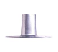 Helios FDP 100 bocchettone in alluminio - per tetto piano DN 100 mm per DH 100 - 02024