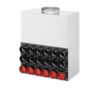 Helios FRS-VK 18-63/180 - Collettore di distribuzione 18 x DN 63, 1 x DN 180 - 09364