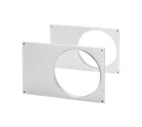 Helios FSK 70/40 Raccordo - per ventilatore da condotto - 1 set = 2 pezzi - 00840