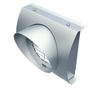 Helios IP-FBF 160 - Griglia per facciata ISOPIPE per aria di espulsione DN 160 - 03128