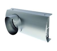 Helios IP-FKB 160 B - Griglia combinata da facciata DN 160 rivestita - 02662