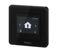 Helios KWL-BE Touch black - Elemento di comando Display touch Versione da incasso - 20244