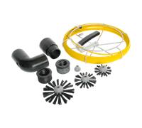 Helios KWL-RS Kit di pulizia per VMC - per DN 63, 75 e 100, sonda flessibile in fibra di vetro 20m - 02797