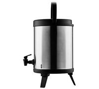 Helios Maxx-Dispenser da 6 Litri, Acciaio Inossidabile, Opaco Metallizzato, 0,6 l