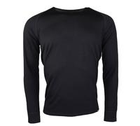 Helios Merino One, maglia intima da sci, uomo, nero S(48) Black