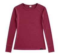 Helios Merino One, maglia termica da sci, junior, rosso 164 Wine red