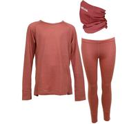 Helios Merino One, set + scaldacollo, Junior, rosa