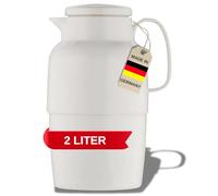 Helios Mondo Caraffa Termica in plastica, Bianco, 2,0 Liter
