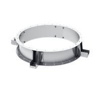 Helios MRV 400 Anello di montaggio per ventilatore - avvitato per il fissaggio verticale - 01760