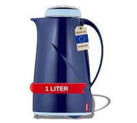 Helios Onda plastica caraffa, plastica, Dark Blue, 1,0 L