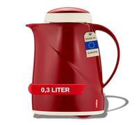 Helios Onda plastica caraffa, plastica, Red, 0.3 Litre