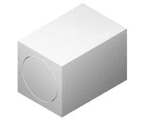 Helios Pietra da parete DN 160 KWL 45-160 WS-L