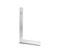 Helios-Preisser Squadra da fabbro 0374420 zincata argento con fermo 600 x 330 mm 90°