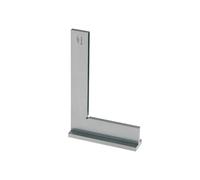 Helios-Preisser Squadra fissa da officina 100 x 70 mm 90° DIN 875/2 Argento 0372103