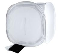 Helios - Quadrolight 80 x 80 cm, colore: Bianco/Nero