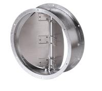 Helios RVS 225 / DRVS 200 - Rohr-Verschlußkl. selbsttätig mit Feder - 02591
