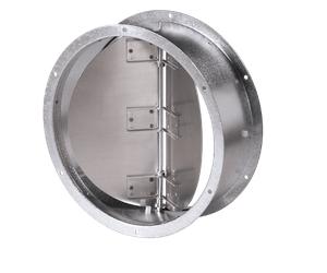 Helios RVS 450 - Serranda di non ritorno automatica con molla per tubo - 02597