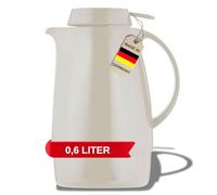 Helios Servitherm - Caraffa sottovuoto, 0,6 l, Colore: Bianco