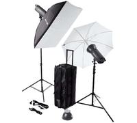 Helios set di 2 flash professionali 1000P II