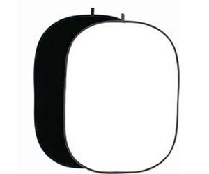 Helios Sfondo pieghevole, 2 lati Nero/bianco