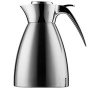 Helios Supreme - Caraffa Termica in Acciaio Inox, 1 l, 6 Ore, Calda, Mantiene Le Bevande Calde e Fredde, infrangibile e Lavabile in lavastoviglie, Facile da Usare con Una Sola Mano, Opaco