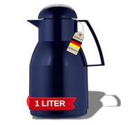 Helios Top Thermos in plastica, Blu Scuro, 1,0 l