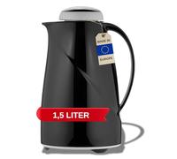 Helios Wave Maxi - Caraffa sottovuoto, 1,5 l, colore: Nero