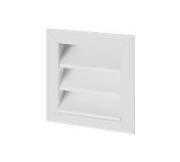 Helios WSG 400 Griglia parapioggia - Alluminio naturale anodizzato - 00121