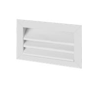 Helios WSG 80/50 Griglia parapioggia - rettangolare alluminio anodizzato - 00115